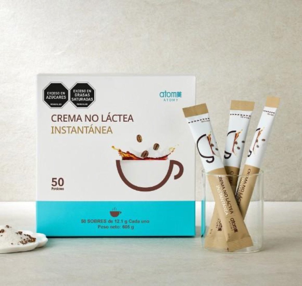 Crema no láctea instantánea